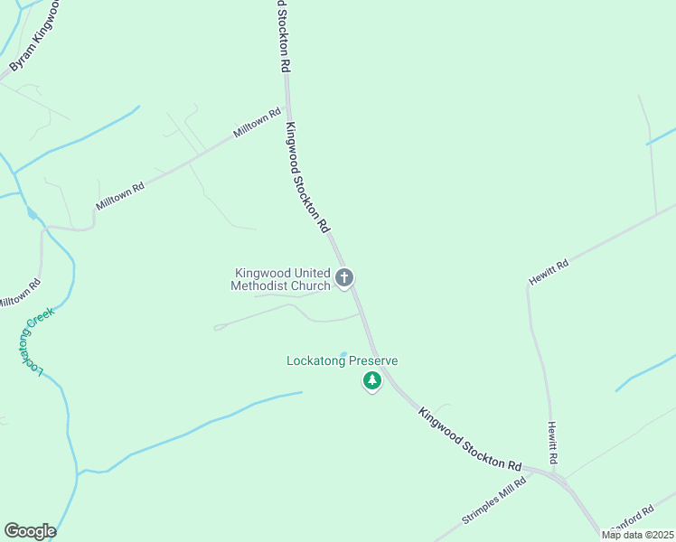 map of restaurants, bars, coffee shops, grocery stores, and more near 271 County Road 519 in Stockton