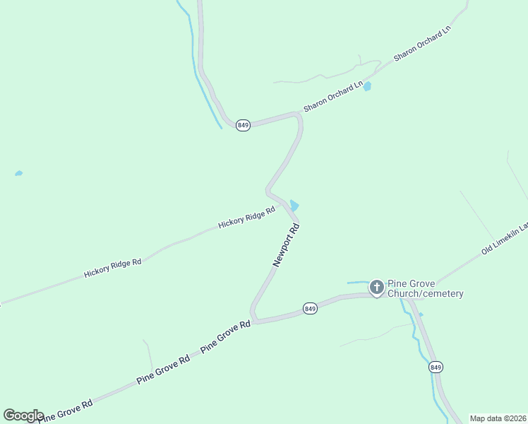 map of restaurants, bars, coffee shops, grocery stores, and more near 2275 Newport Road in Newport