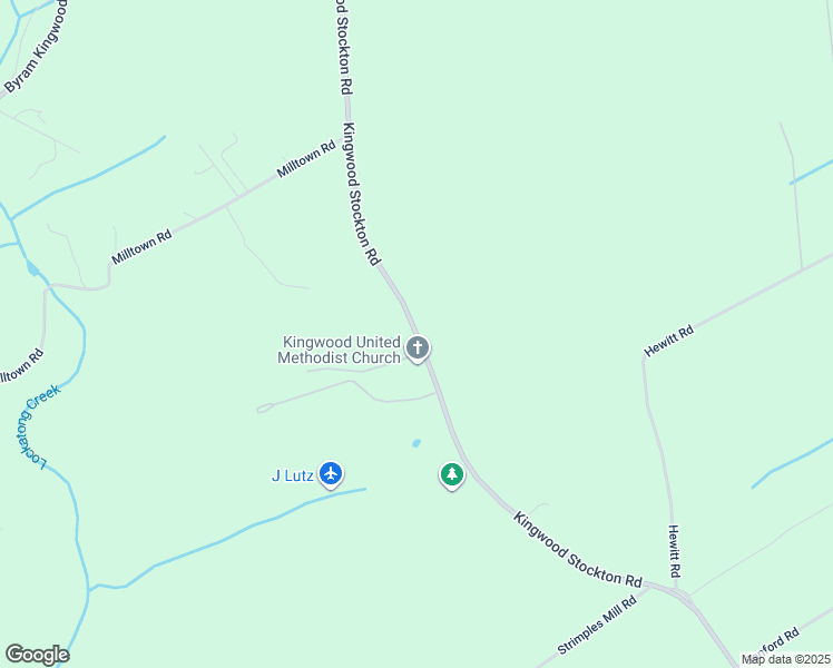 map of restaurants, bars, coffee shops, grocery stores, and more near 271 County Road 519 in Stockton