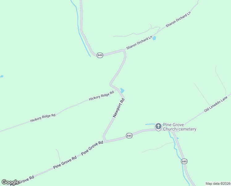 map of restaurants, bars, coffee shops, grocery stores, and more near 2275 Newport Road in Newport