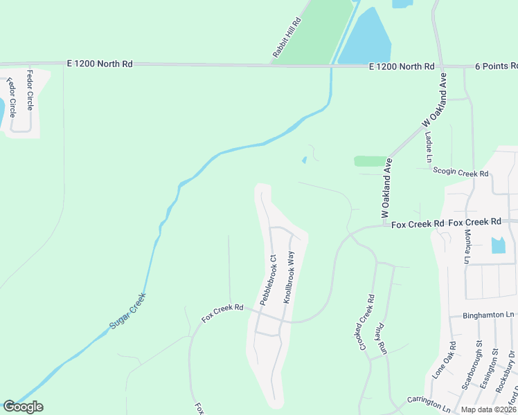 map of restaurants, bars, coffee shops, grocery stores, and more near 9 Pebblebrook Court in Bloomington