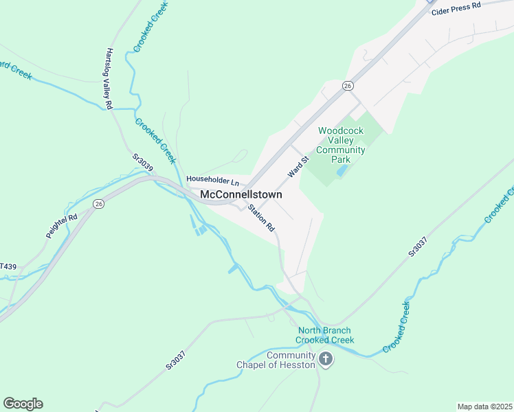 map of restaurants, bars, coffee shops, grocery stores, and more near 12040 Station Road in Huntingdon