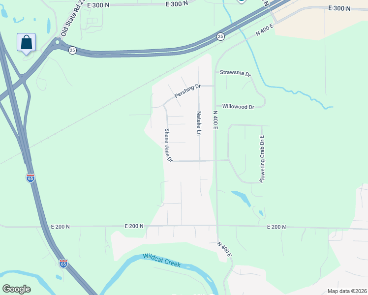 map of restaurants, bars, coffee shops, grocery stores, and more near 3927 Thad Ct in Lafayette