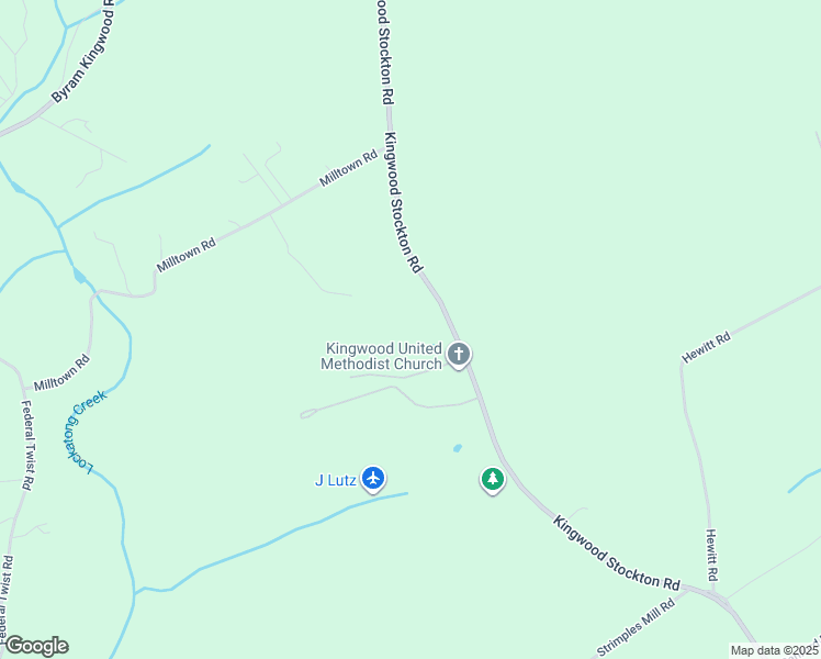 map of restaurants, bars, coffee shops, grocery stores, and more near 275 County Road 519 in Stockton