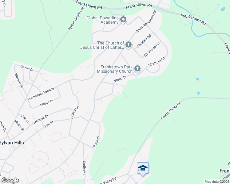 map of restaurants, bars, coffee shops, grocery stores, and more near 156 Harshberger Drive in Hollidaysburg