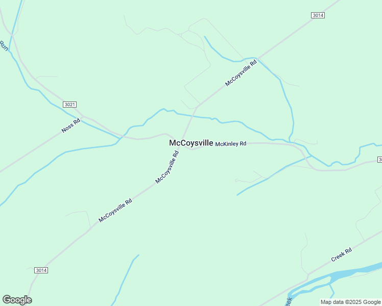 map of restaurants, bars, coffee shops, grocery stores, and more near 1560 McKinley Road in Mifflin