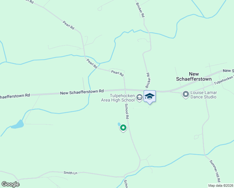 map of restaurants, bars, coffee shops, grocery stores, and more near 236 School Road in Bernville