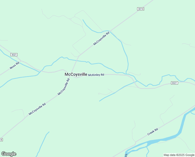 map of restaurants, bars, coffee shops, grocery stores, and more near 1560 McKinley Road in Mifflin