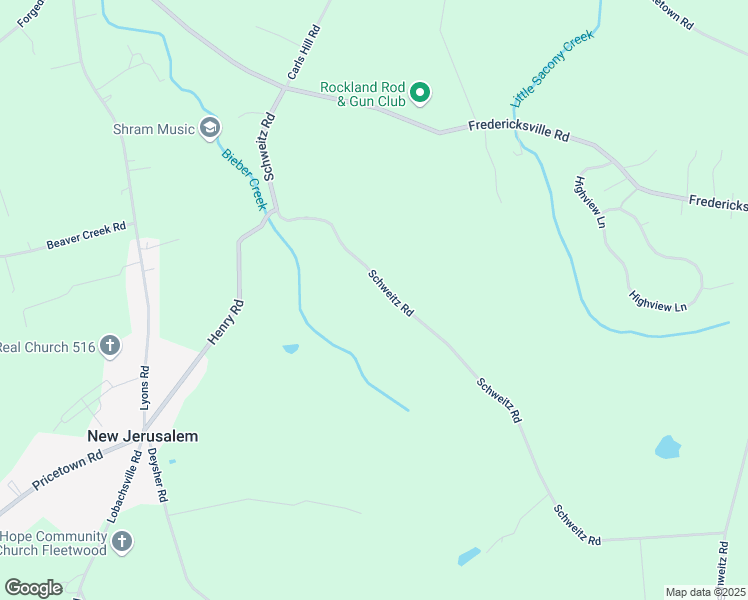 map of restaurants, bars, coffee shops, grocery stores, and more near 281 Schweitz Road in Fleetwood