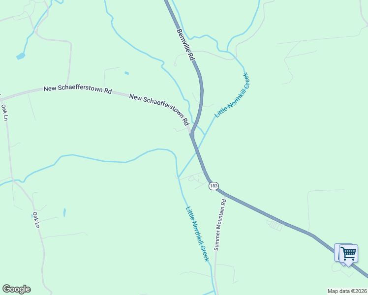 map of restaurants, bars, coffee shops, grocery stores, and more near 844 New Schaefferstown Road in Bernville