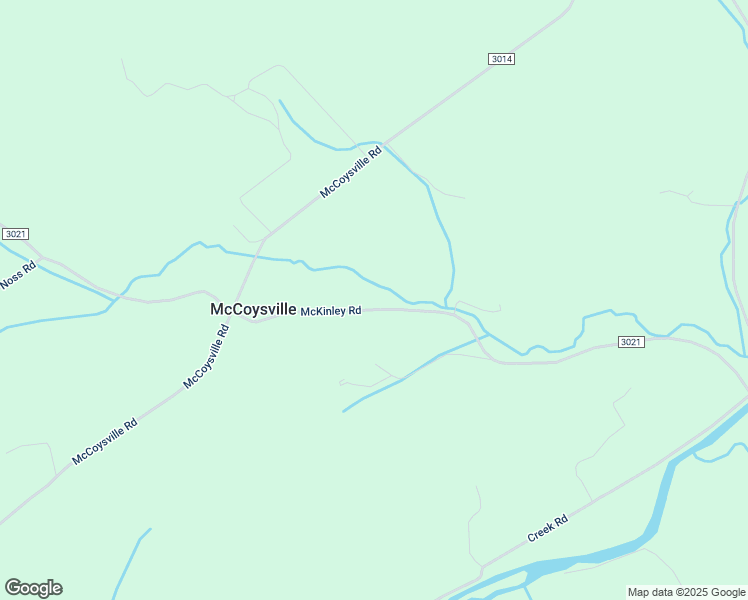 map of restaurants, bars, coffee shops, grocery stores, and more near 1685 State Route 3021 in Mifflin