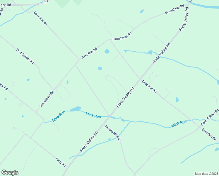 map of restaurants, bars, coffee shops, grocery stores, and more near 3648 Fretz Valley Road in Ottsville