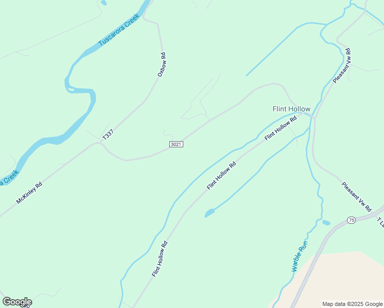 map of restaurants, bars, coffee shops, grocery stores, and more near McKinley Road in Port Royal