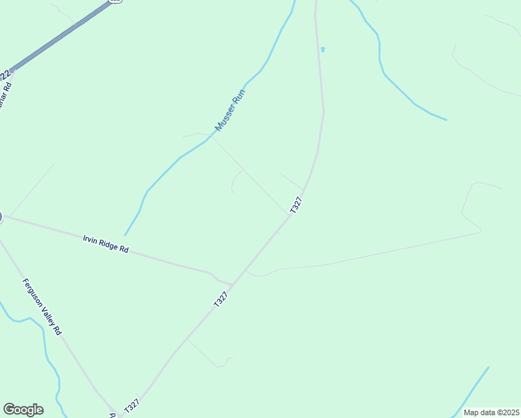 map of restaurants, bars, coffee shops, grocery stores, and more near 421 Fairview Road in McVeytown