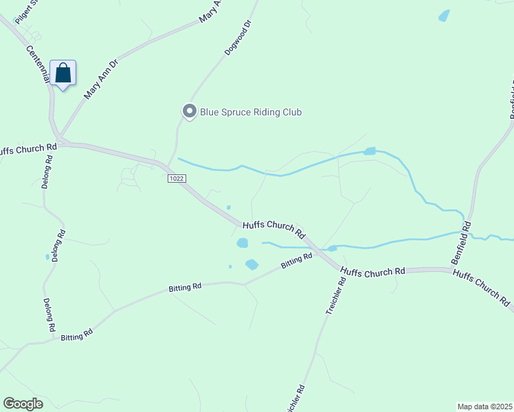 map of restaurants, bars, coffee shops, grocery stores, and more near 867 Huffs Church Road in Alburtis