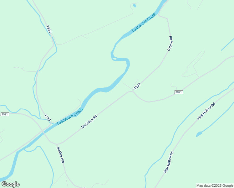 map of restaurants, bars, coffee shops, grocery stores, and more near 3365 McKinley Road in Honey Grove