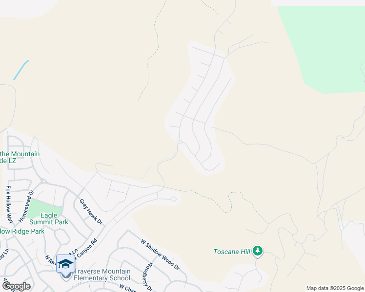 map of restaurants, bars, coffee shops, grocery stores, and more near 1919 Oakridge Drive in Lehi
