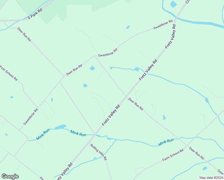 map of restaurants, bars, coffee shops, grocery stores, and more near 1218 Deer Run Road in Ottsville