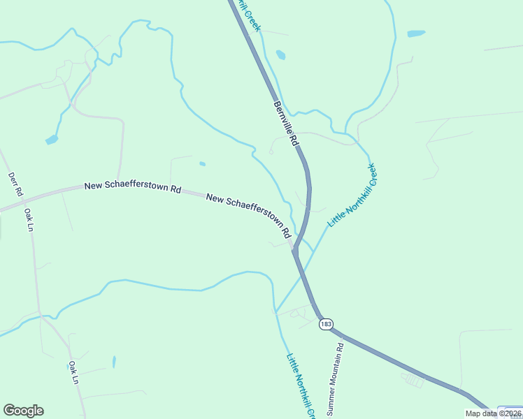 map of restaurants, bars, coffee shops, grocery stores, and more near 844 New Schaefferstown Road in Bernville
