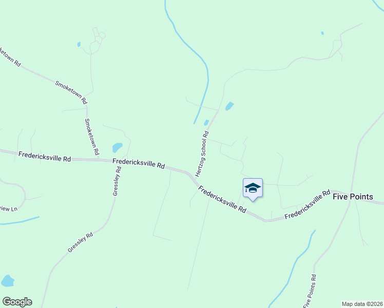 map of restaurants, bars, coffee shops, grocery stores, and more near 27 Hertzog School Road in Mertztown