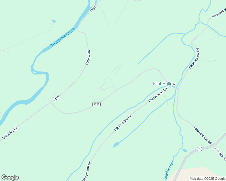 map of restaurants, bars, coffee shops, grocery stores, and more near 4011 State Route 3021 in Honey Grove