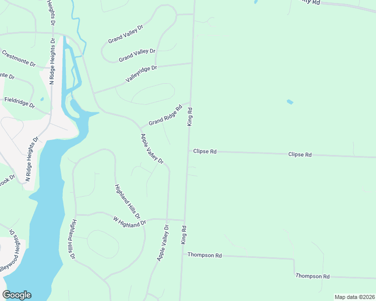 map of restaurants, bars, coffee shops, grocery stores, and more near 15827 King Road in Howard