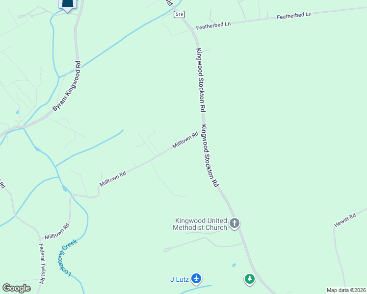 map of restaurants, bars, coffee shops, grocery stores, and more near 7 Milltown Rd in Stockton