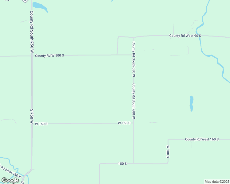 map of restaurants, bars, coffee shops, grocery stores, and more near 1409 South 680 West in Russiaville