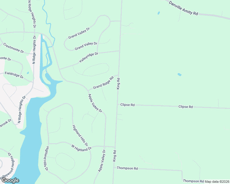 map of restaurants, bars, coffee shops, grocery stores, and more near 15827-16159 King Road in Howard