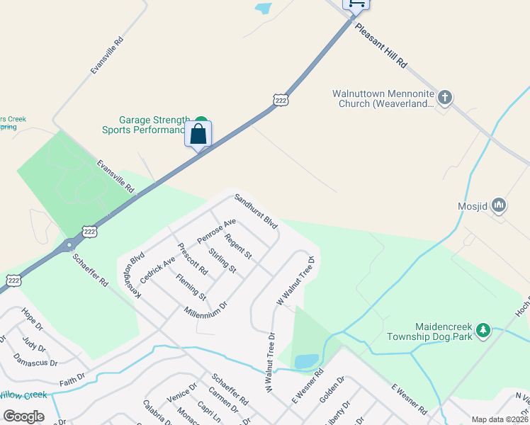 map of restaurants, bars, coffee shops, grocery stores, and more near 148 Sandhurst Boulevard in Blandon