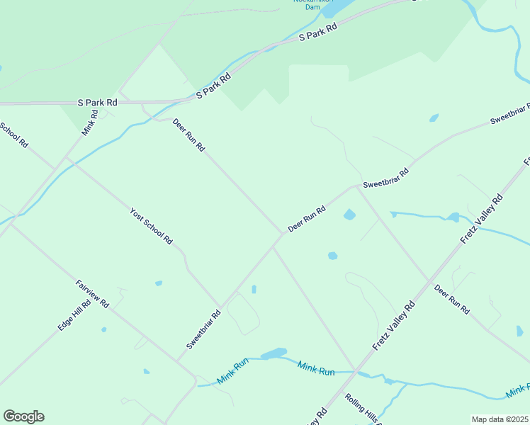 map of restaurants, bars, coffee shops, grocery stores, and more near 1341 Deer Run Road in Ottsville