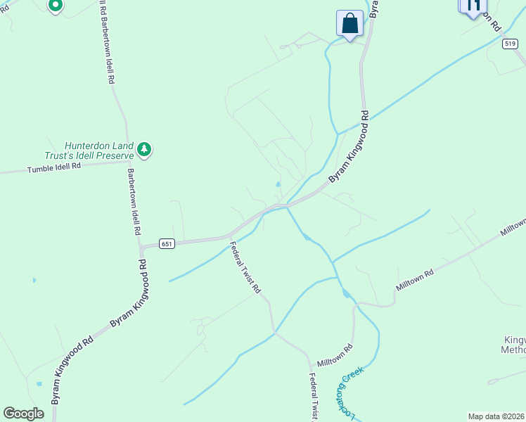 map of restaurants, bars, coffee shops, grocery stores, and more near 363 County Road 651 in Stockton