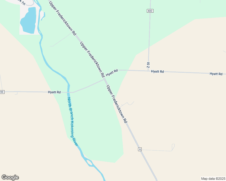 map of restaurants, bars, coffee shops, grocery stores, and more near 15228 Upper Fredericktown Road in Fredericktown