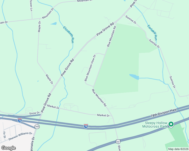 map of restaurants, bars, coffee shops, grocery stores, and more near 587 Blue Mountain Rd in Fredericksburg