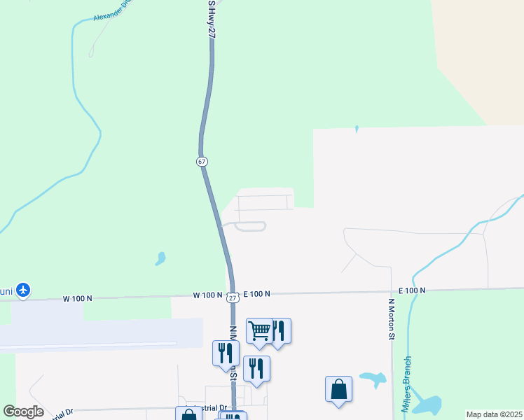 map of restaurants, bars, coffee shops, grocery stores, and more near Bur Oak in Portland