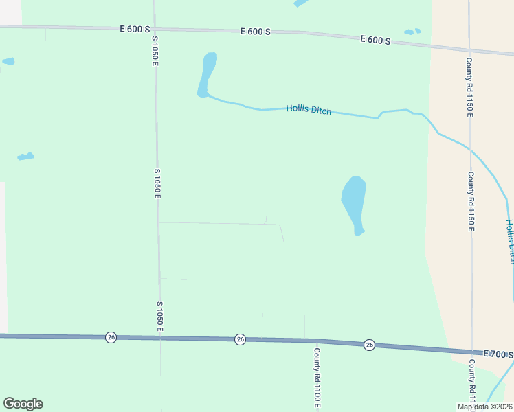 map of restaurants, bars, coffee shops, grocery stores, and more near 10857 East 662 South in Upland