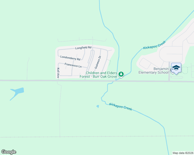 map of restaurants, bars, coffee shops, grocery stores, and more near 5307 Ireland Grove Road in Bloomington