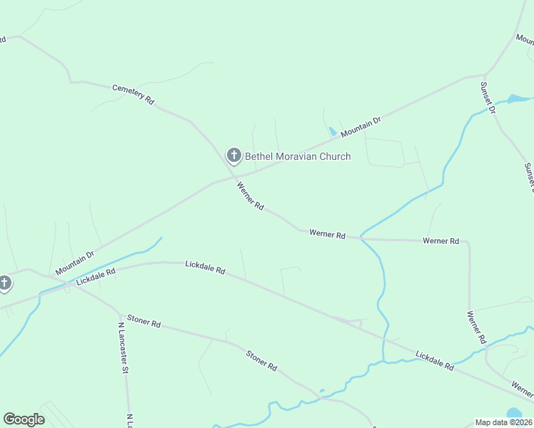 map of restaurants, bars, coffee shops, grocery stores, and more near 265 Werner Road in Fredericksburg