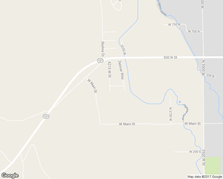 map of restaurants, bars, coffee shops, grocery stores, and more near 4149 Delray Road in Vernal