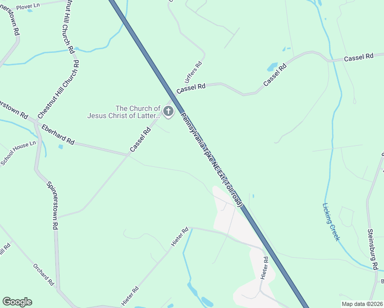 map of restaurants, bars, coffee shops, grocery stores, and more near 8917 Eberhard Rd in Coopersburg