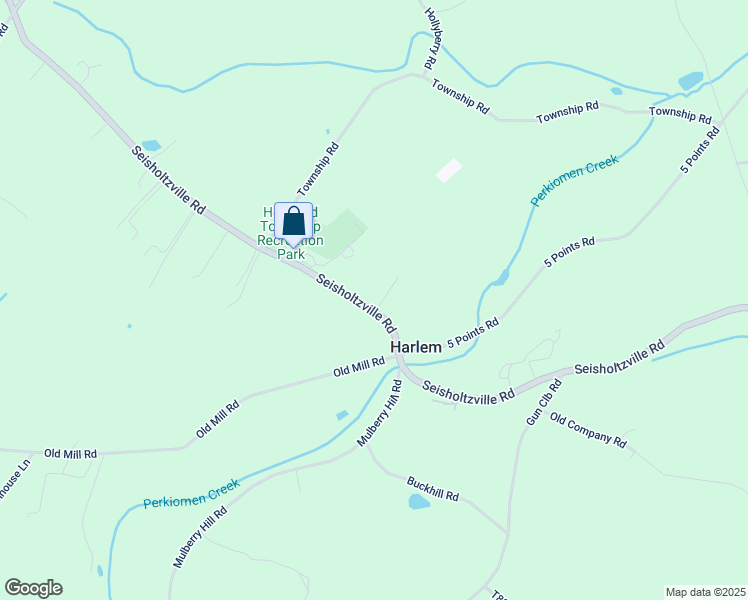map of restaurants, bars, coffee shops, grocery stores, and more near 5 T951 in Macungie