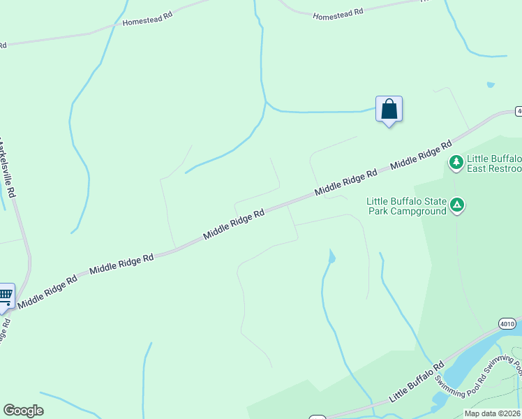 map of restaurants, bars, coffee shops, grocery stores, and more near 4180 Middle Ridge Road in Newport