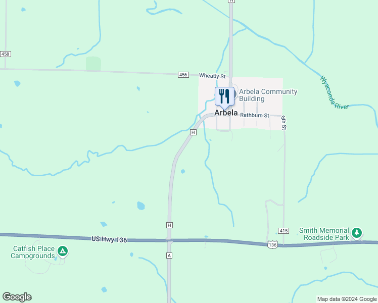 map of restaurants, bars, coffee shops, grocery stores, and more near in Granger