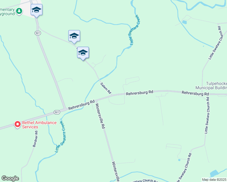 map of restaurants, bars, coffee shops, grocery stores, and more near 56 Rehrersburg Road in Richland
