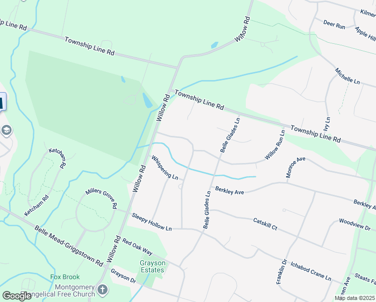 map of restaurants, bars, coffee shops, grocery stores, and more near 41 Knickerbocker Drive in Montgomery
