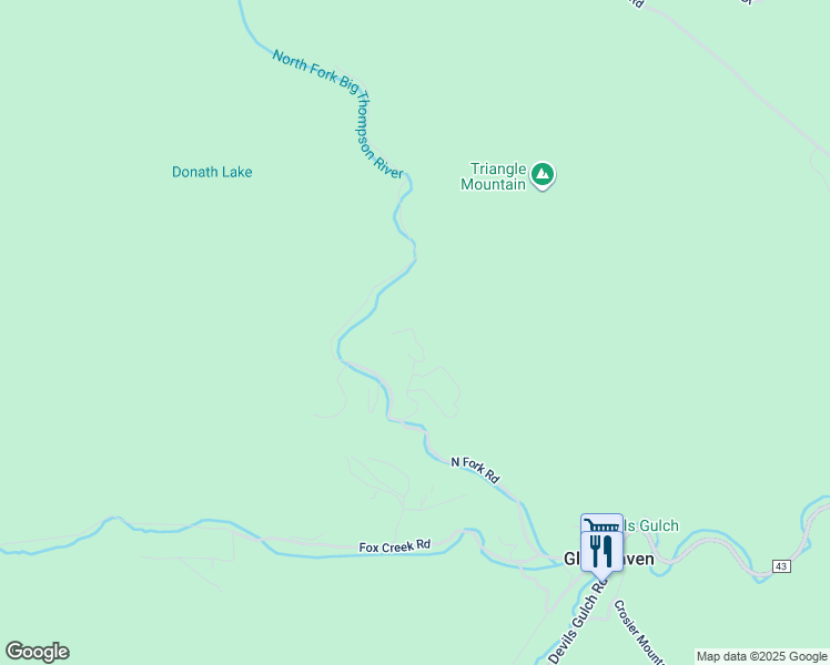 map of restaurants, bars, coffee shops, grocery stores, and more near 230 High Point Drive in Glen Haven