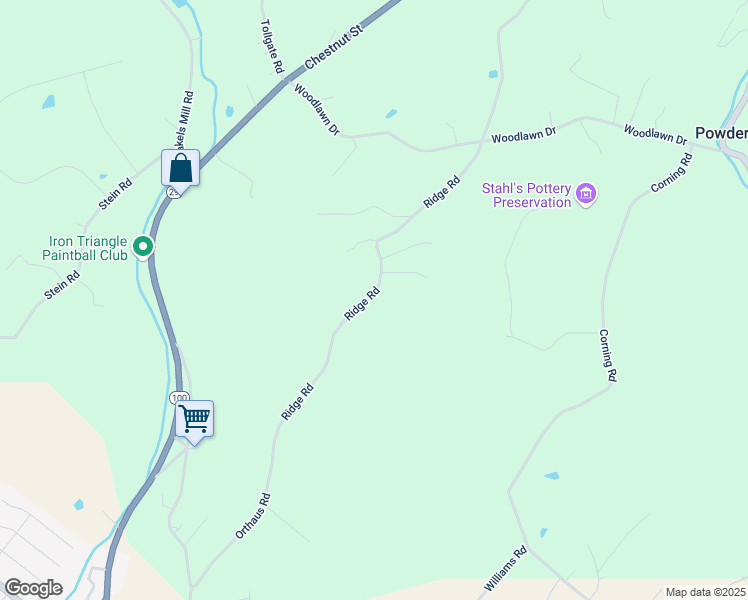 map of restaurants, bars, coffee shops, grocery stores, and more near 6880 Ridge Road in Zionsville
