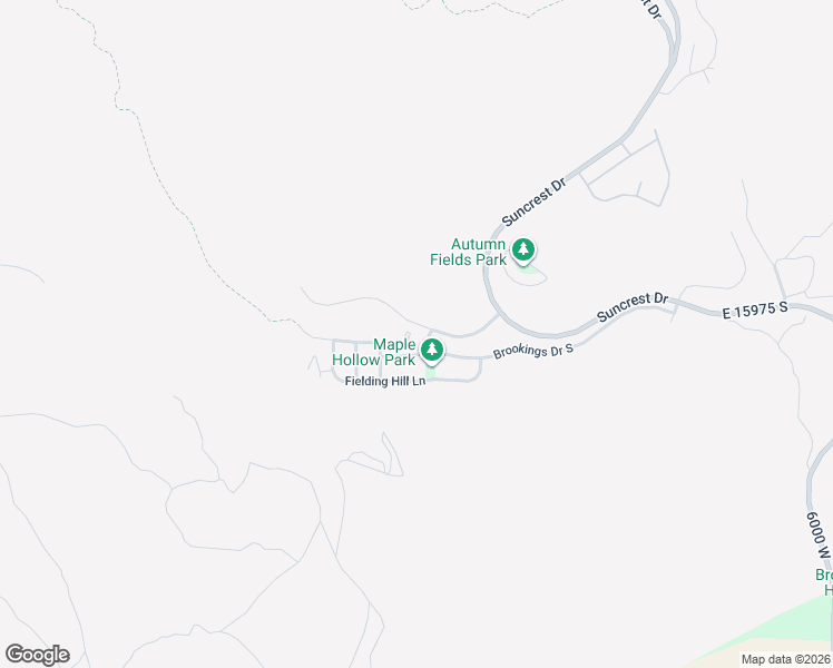 map of restaurants, bars, coffee shops, grocery stores, and more near 16002 Brookings Court East in Draper