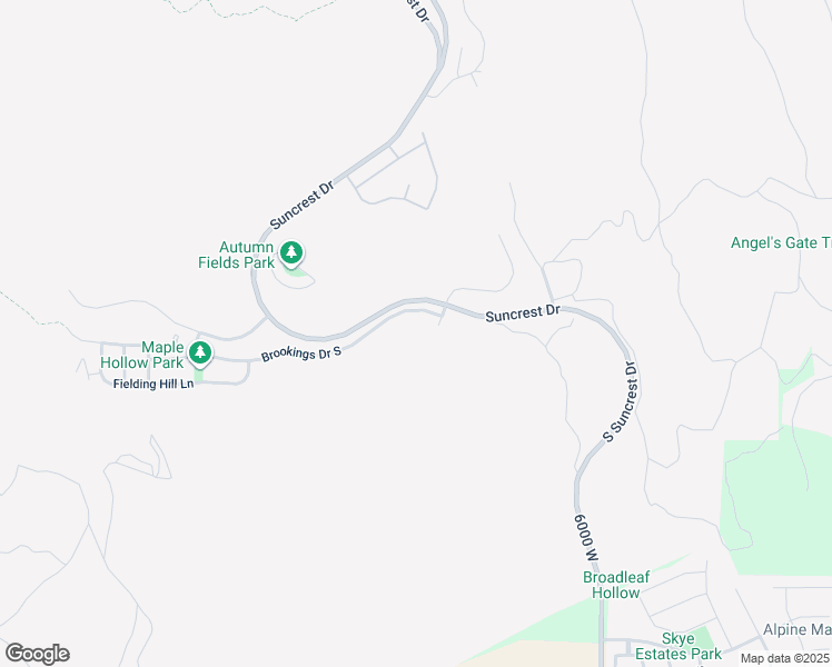 map of restaurants, bars, coffee shops, grocery stores, and more near 2242 Brookings Drive South in Draper
