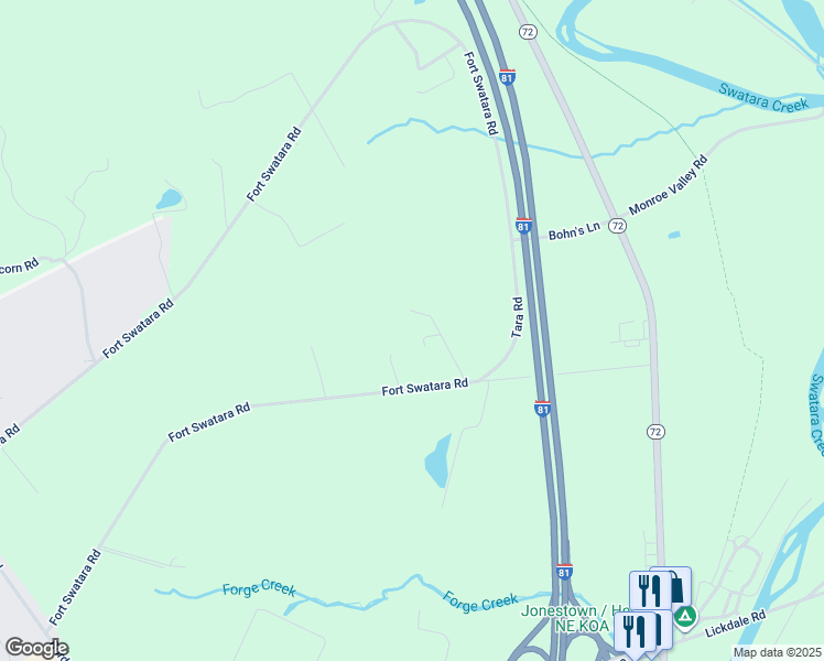 map of restaurants, bars, coffee shops, grocery stores, and more near 9 Lenope Lane in Jonestown